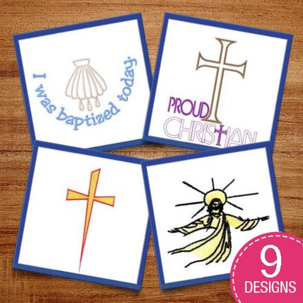 Picture of Religious Designs Embroidery Design Pack