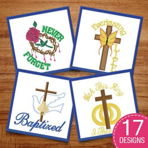 Picture of The Bible Told Me So Embroidery Design Pack