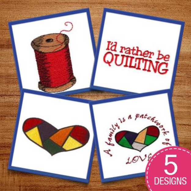 Picture of Get Quilting! Embroidery Design Pack