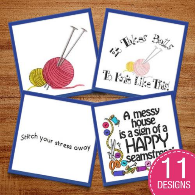 Picture of In A Seamstresses Home Embroidery Design Pack