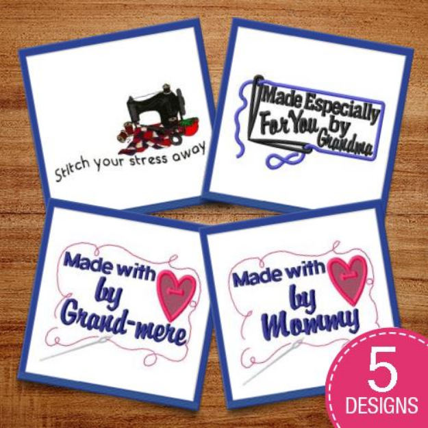 Picture of Ready, Set, Sew Embroidery Design Pack