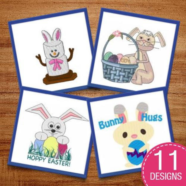 Picture of Hoppy Easter! Embroidery Design Pack