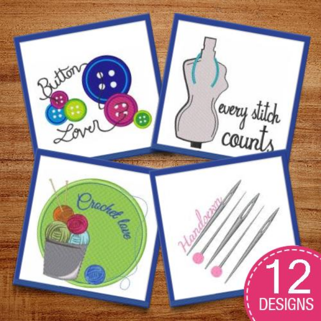 Picture of Sewing The Day Aeay Embroidery Design Pack