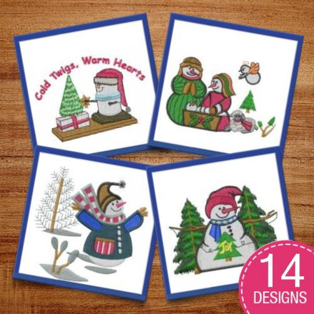 Picture of Get Ready For Christmas Embroidery Design Pack