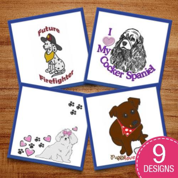 Picture of Forever Four Legged Friends Embroidery Design Pack