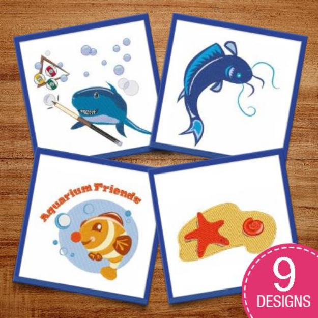 Picture of Under The Sea...Life Embroidery Design Pack