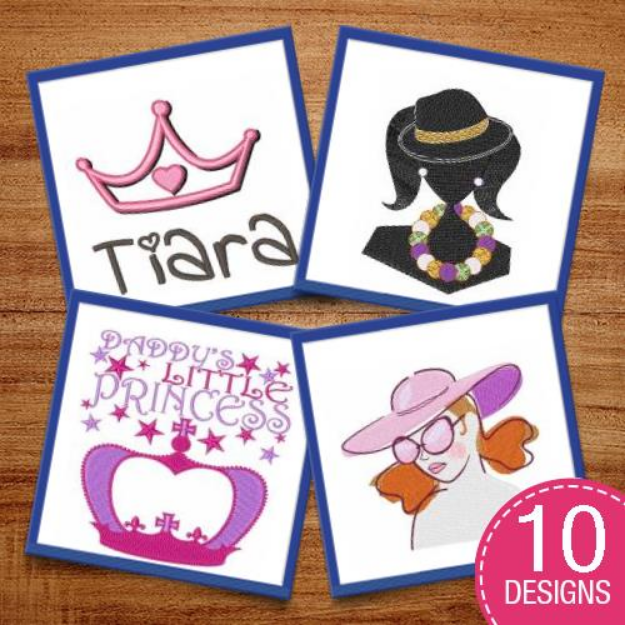 Picture of Hats Off To You! Embroidery Design Pack