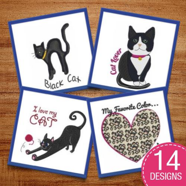 Picture of CATastic Designs Embroidery Design Pack