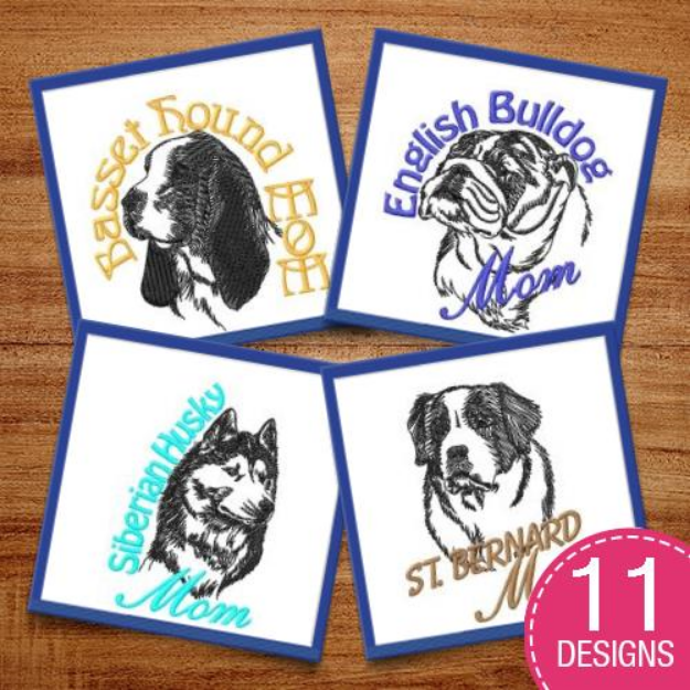 Picture of AKC Dog Outlines Embroidery Design Pack