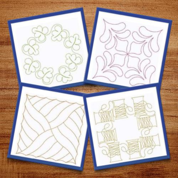Picture of Stipple 17 Embroidery Design Pack