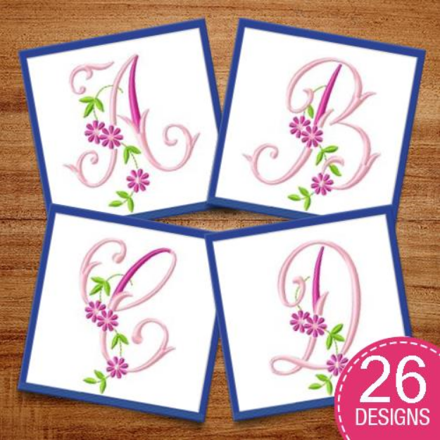 Picture of Monogram 81 Embroidery Design Pack