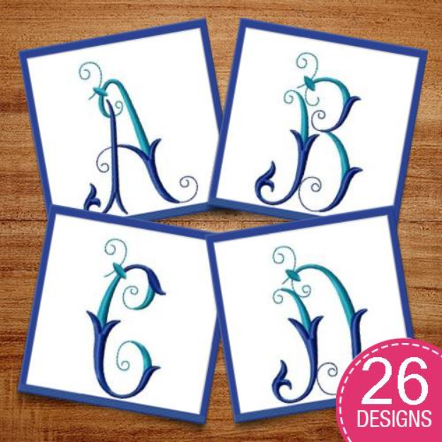 Picture of Monogram 84 Embroidery Design Pack