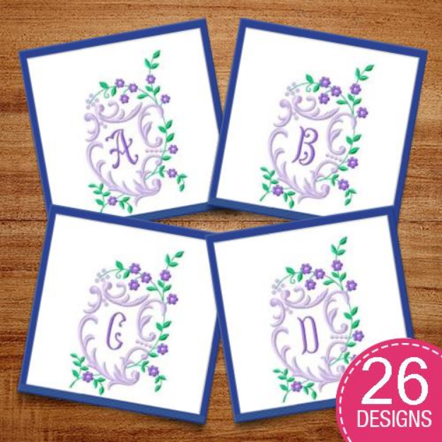 Picture of Monogram 85 Embroidery Design Pack