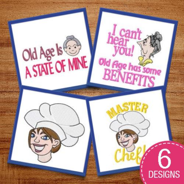 Picture of Women & Families Embroidery Design Pack