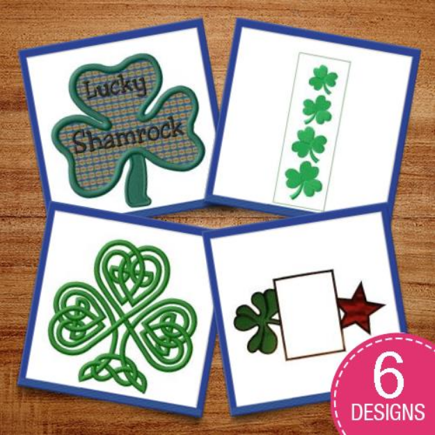 Picture of Got Luck? Embroidery Design Pack