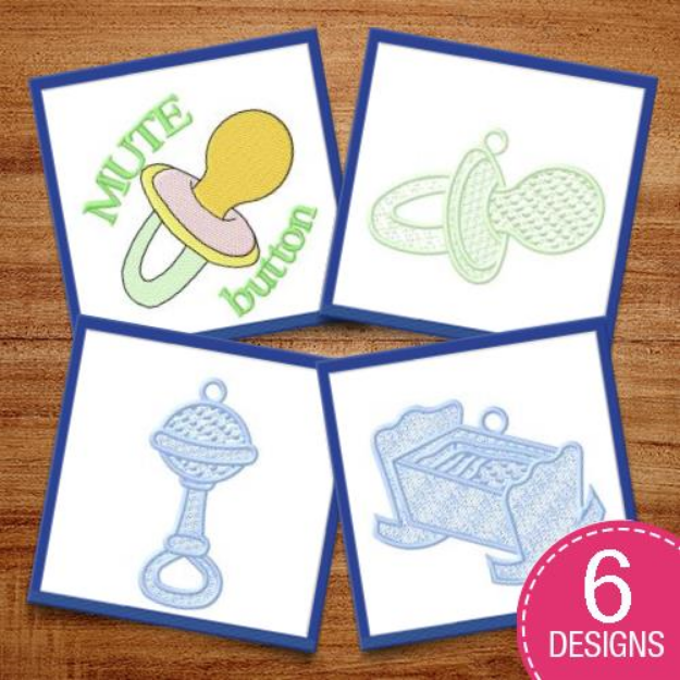 Picture of For The Nursery Embroidery Design Pack