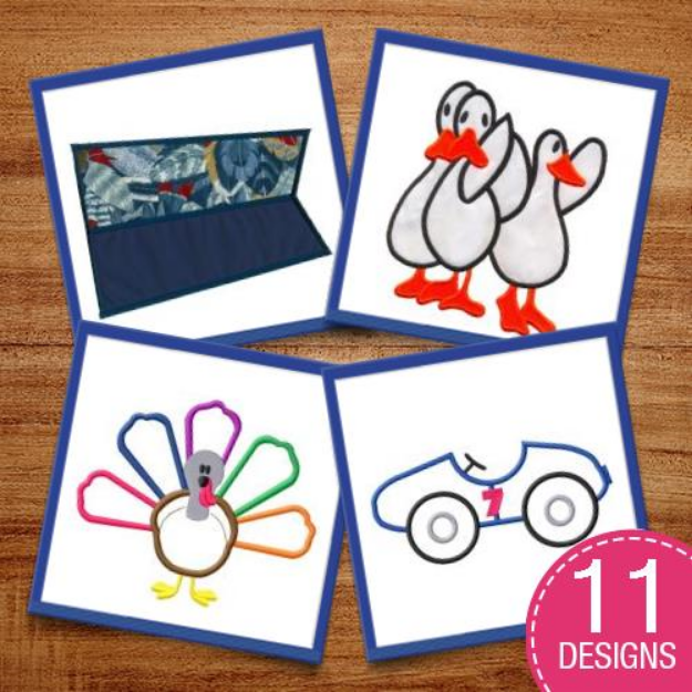 Picture of Fun Applique Designs Embroidery Design Pack