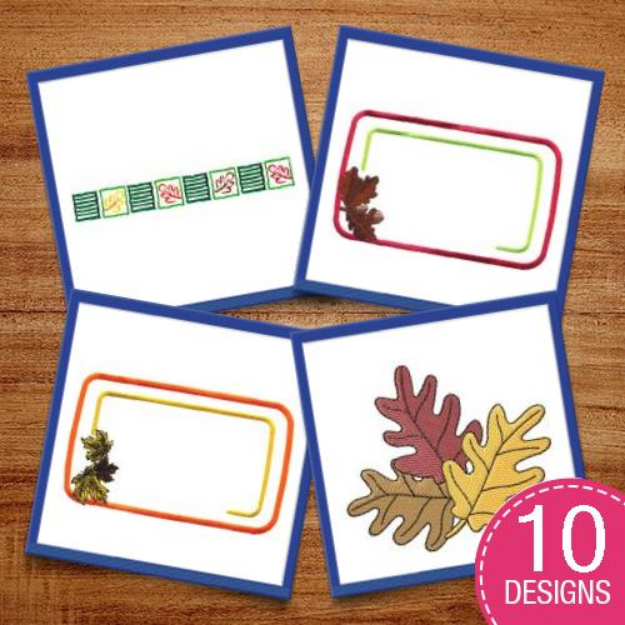 Picture of Fall Splendor Embroidery Design Pack