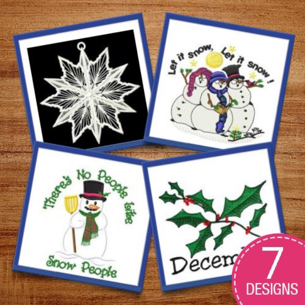 Picture of Celebrate Decemeber! Embroidery Design Pack