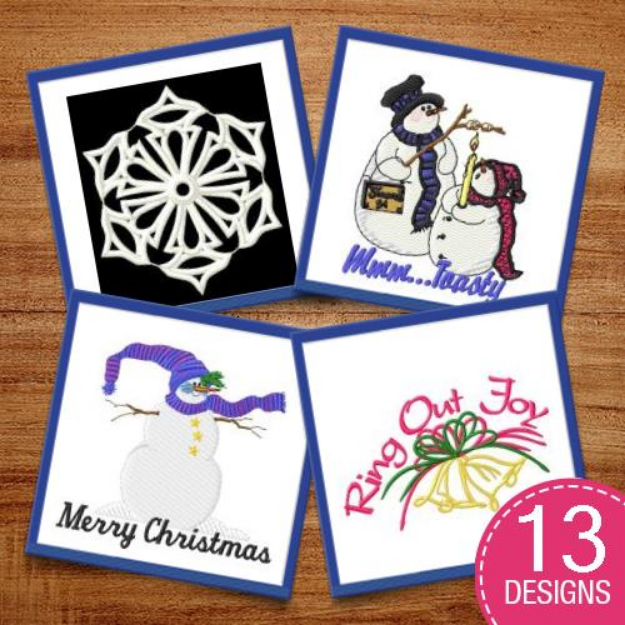 Picture of Tis The Christmas Season! Embroidery Design Pack