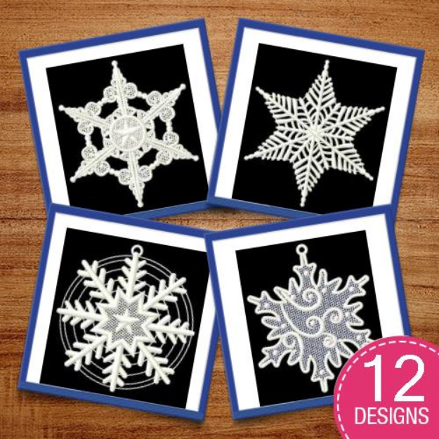 Picture of FSL & Christmas Decor Embroidery Design Pack