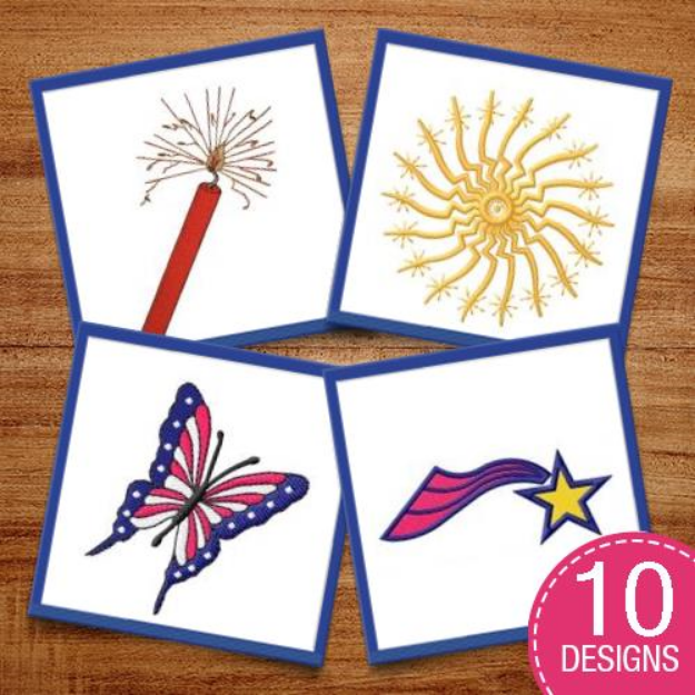 Picture of American Diversity Embroidery Design Pack