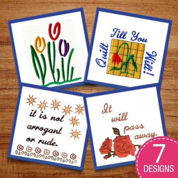 Picture of Love Abides Embroidery Design Pack