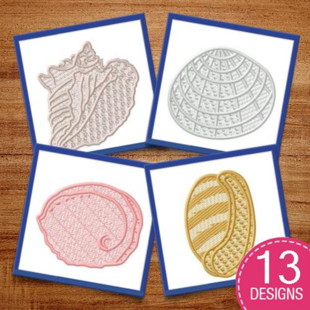 Picture of Beautiful Free Standing Lace Embroidery Design Pack