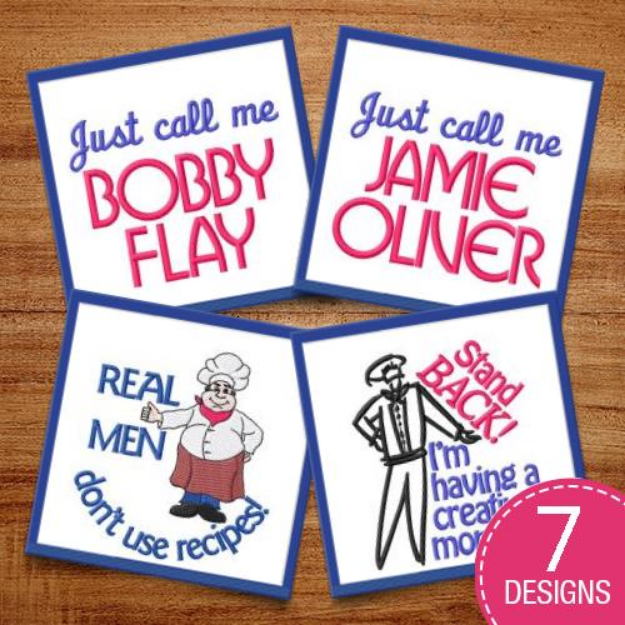 Picture of Backyard BBQer Embroidery Design Pack