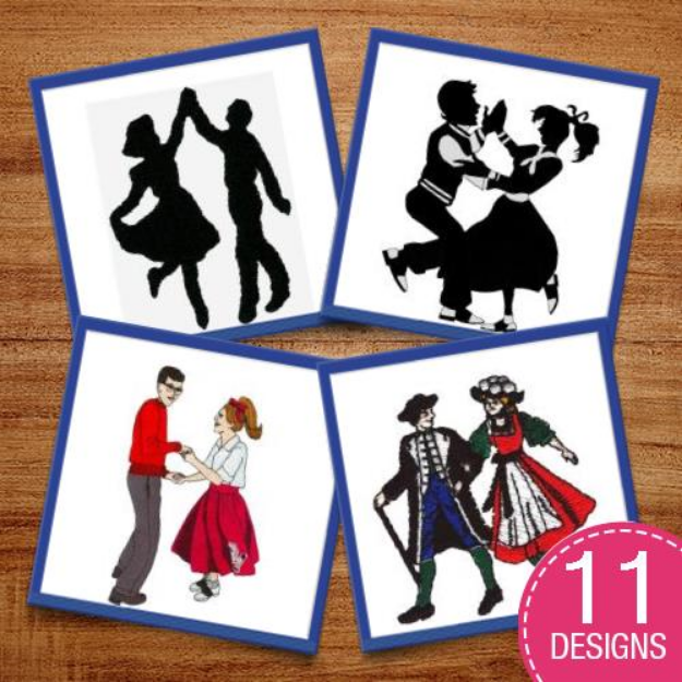 Picture of Couples & Families Embroidery Design Pack