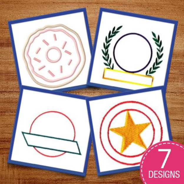 Picture of Need A Circle Outline? Embroidery Design Pack