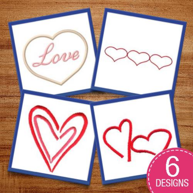 Picture of Spread The Love Embroidery Design Pack