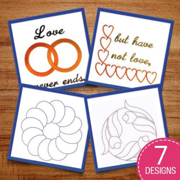 Picture of Quilting Gifts Embroidery Design Pack