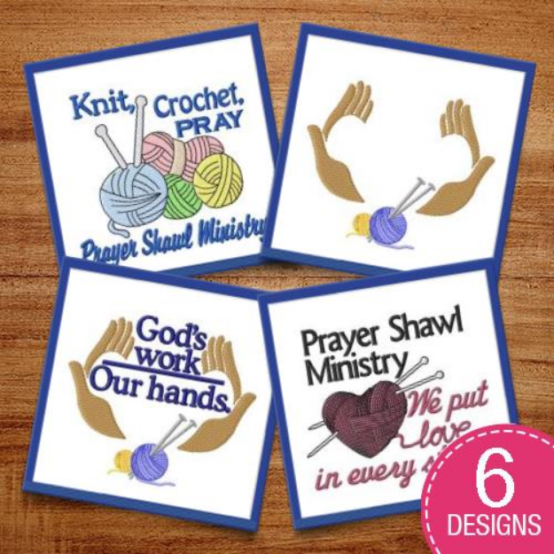 Picture of Religious Hobbies Embroidery Design Pack