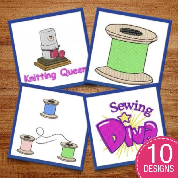 Picture of Love To Sew! Embroidery Design Pack