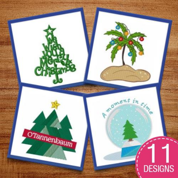 Picture of O Tannenbaum Embroidery Design Pack
