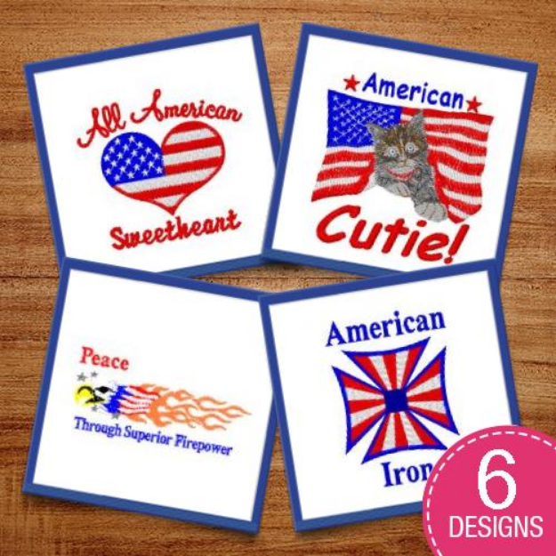 Picture of Thank A Veteran! Embroidery Design Pack