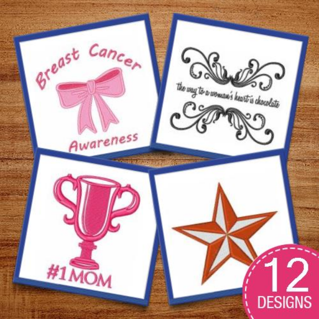 Picture of Decorate Your Life! Embroidery Design Pack