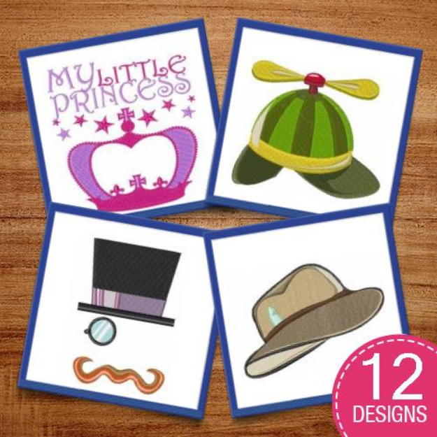 Picture of What A Great Hat! Embroidery Design Pack