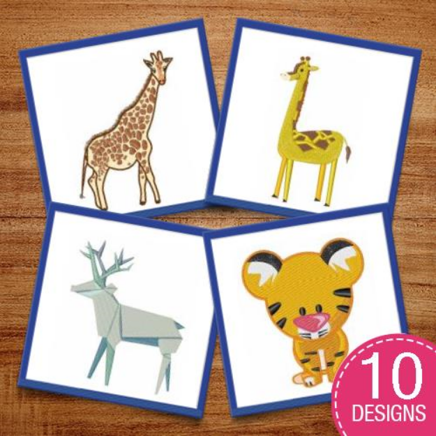 Picture of Wild Wildlife! Embroidery Design Pack