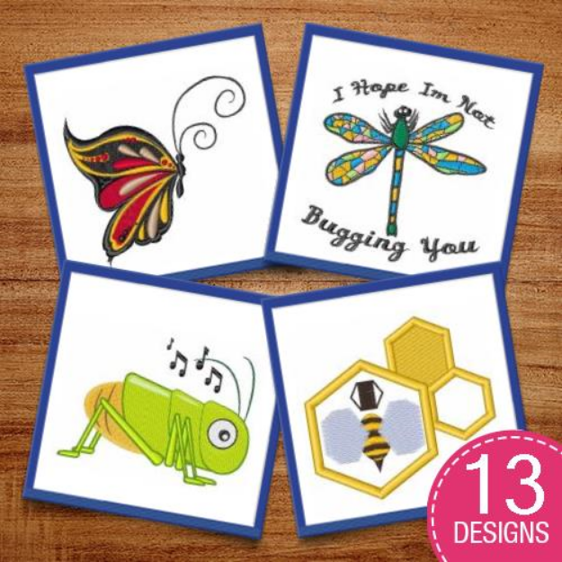 Picture of Am I BUGGING You? Embroidery Design Pack