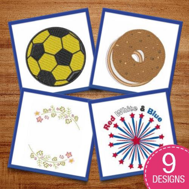 Picture of Circular Designs Embroidery Design Pack