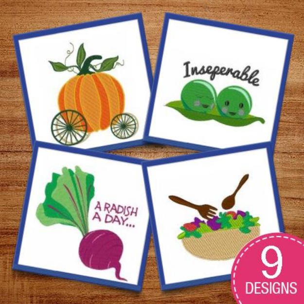 Picture of Foods For Anyone! Embroidery Design Pack