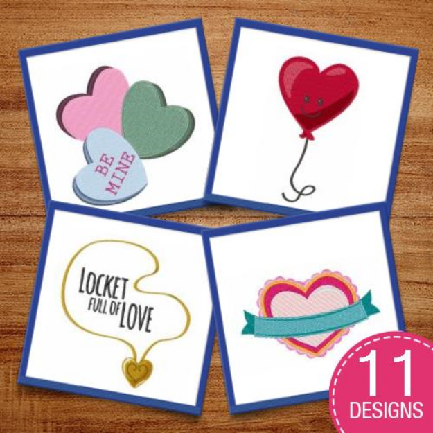 Picture of All You Need Is Love Embroidery Design Pack