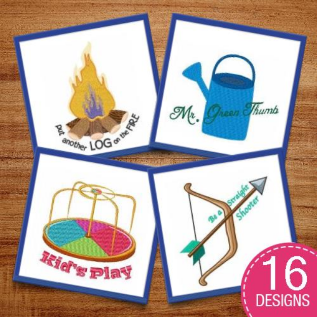 Picture of Get Outside! Embroidery Design Pack