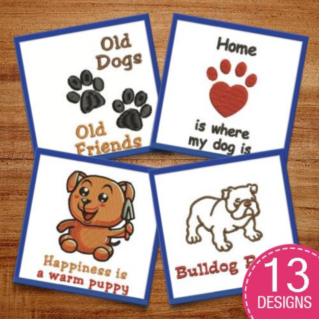 Picture of Fur Babies Embroidery Design Pack