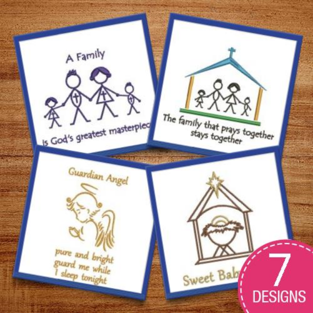 Picture of Be A Believer Embroidery Design Pack