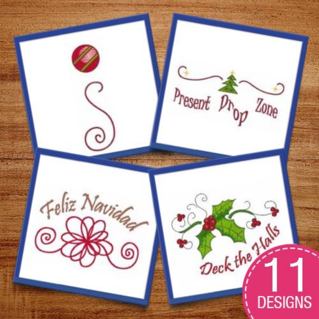Picture of Swirls & Embellishments Embroidery Design Pack