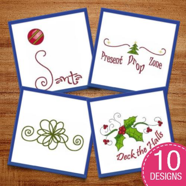 Picture of Swirling Seasons Embroidery Design Pack