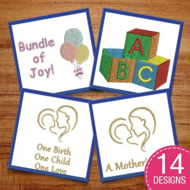 Picture of Everything Baby Embroidery Design Pack